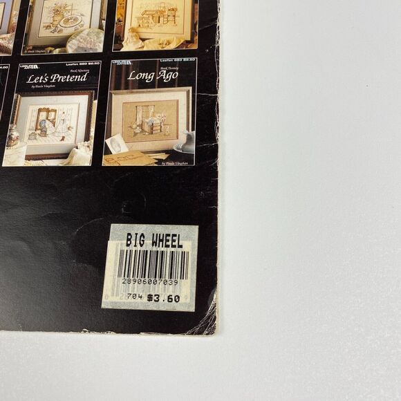 VTG 1988 Leisure Arts Tea, Roses and Romance Counted Cross Stitch Leaflet 703 - Picture 6 of 10